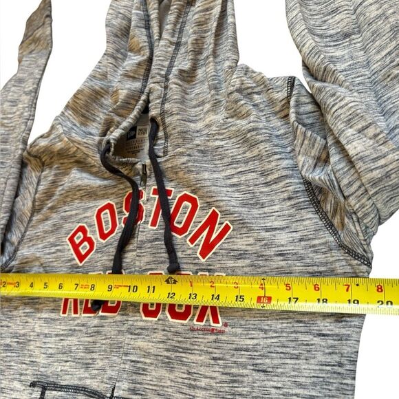Boston Red Sox New Era Space Dye French Terry Full Zip Hoodie Womens Medium - Picture 9 of 9